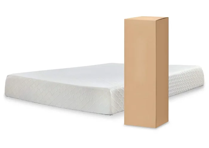 10 Inch Chime Memory Foam Queen Mattress in a Box