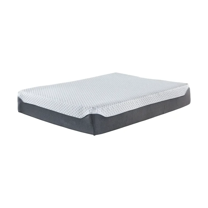 12 Inch Chime Elite – White/Blue – Full Mattress