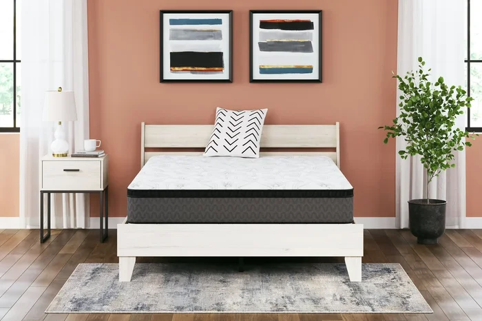 12 Inch Pocketed Hybrid – White – California King Mattress