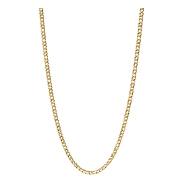 14KY Curb Link Necklace