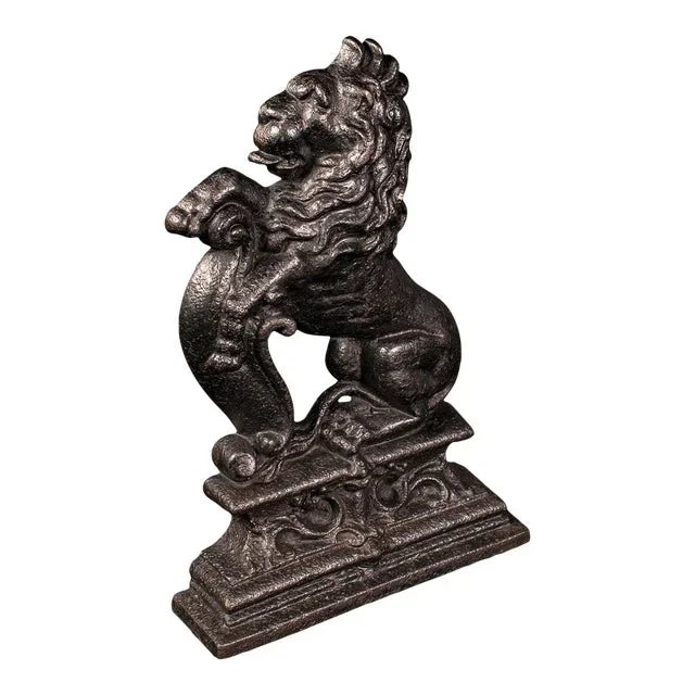 1880’s Antique Lion Rampant Doorstop