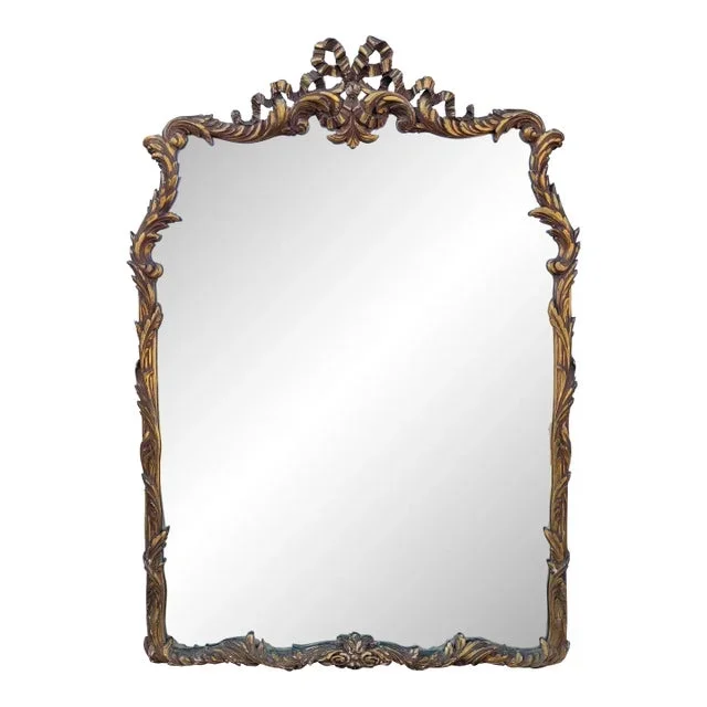 1920s French Wall or Mantel Mirror