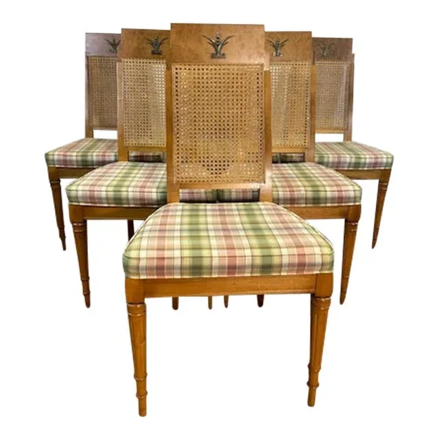 1960s Vintage Weiman Furniture Six Matching Chairs
