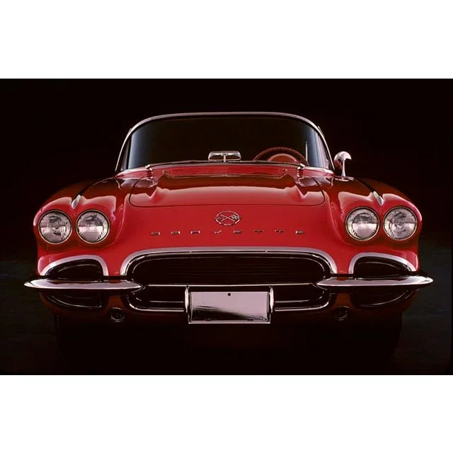 1962 Chevy Corvette Print by Ron Avery – 14×11