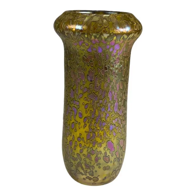 1990s David Lotton Art Glass Vase