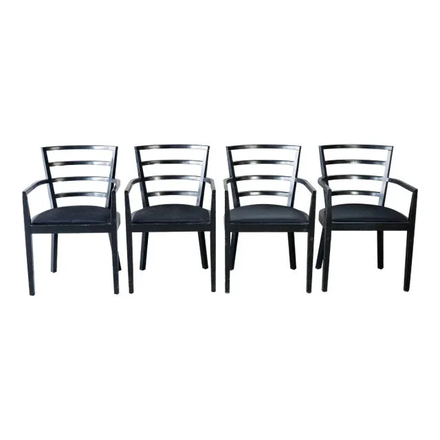 1991 Knoll Studio Dining Chairs by Raul De Armas – Set of 4