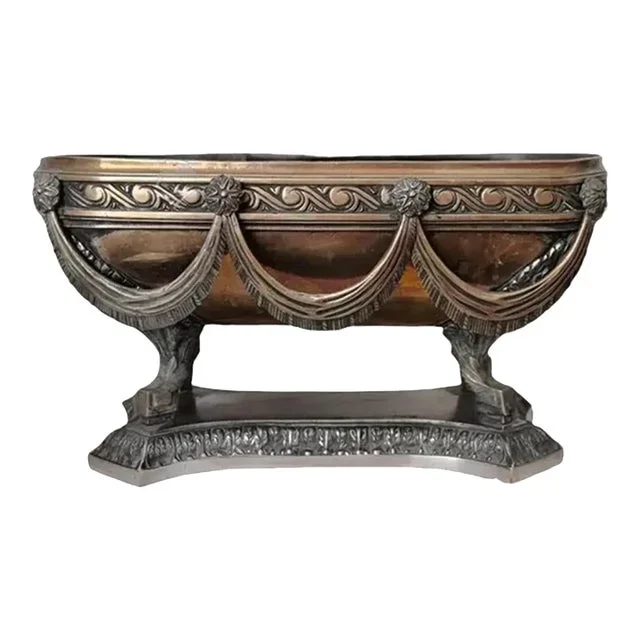 19th Century French Neoclassical Swag Centerpiece