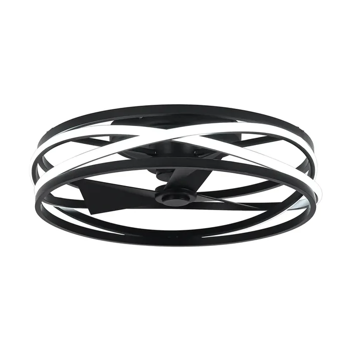 20″ Preen Industrial Flush Mount Reversible Ceiling Fan