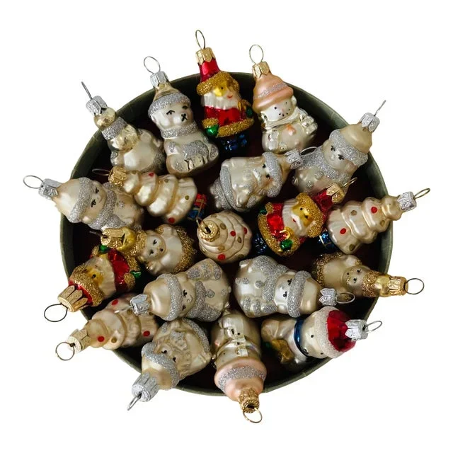 20 Cute Mini Christmas European Holiday Ornaments