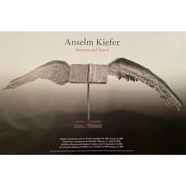 2006 Modern Art Museum of Fort Worth Anselm Kiefer Exhibition Poster