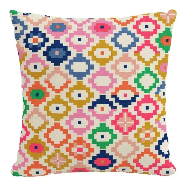 22″ Indoor/Outdoor Pillow Multi Catalina