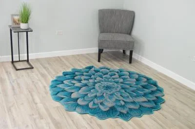 303 Turquoise – Flowers