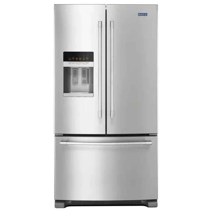 36- Inch Wide French Door Refrigerator with PowerCold® Feature – 25 Cu. Ft.