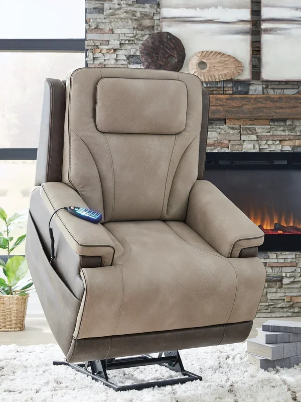 4Z-Peaceful Pause Sand Power Lift Recliner