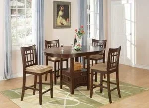 5 PC Set (tbl+4stool)