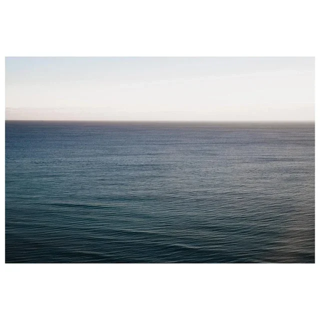“Miami a.m.” Minimalist Ocean Wave Photograph – 20 X 30″