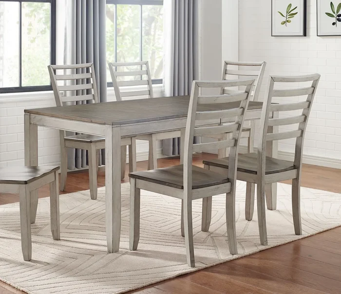 Abacus 5 PC Dining Set CU500T+CU500Sx4 by Steve Silver at Old Brick Furniture & Mattress Co.