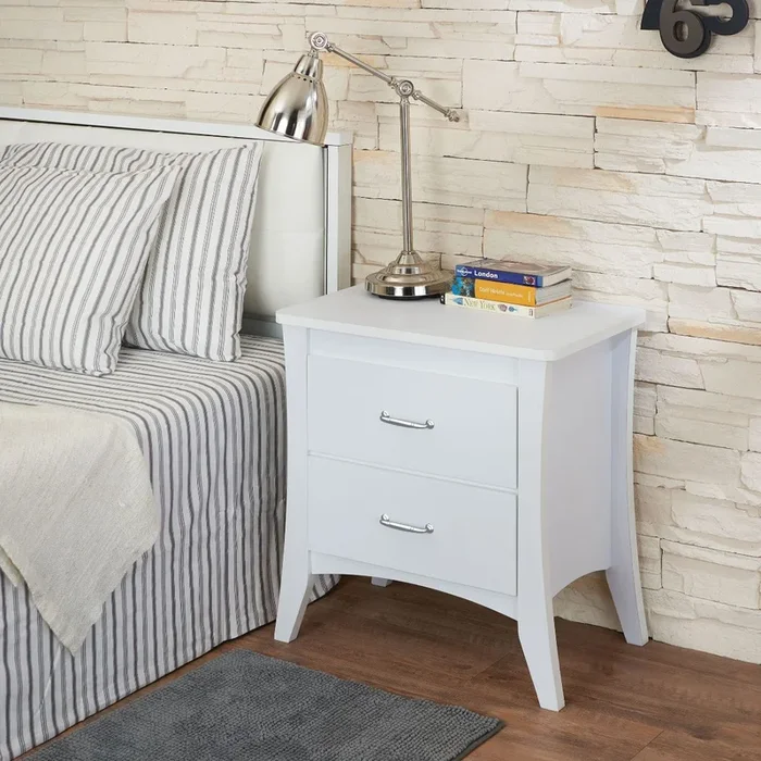 ACME Babb White Accent Table Model 97264