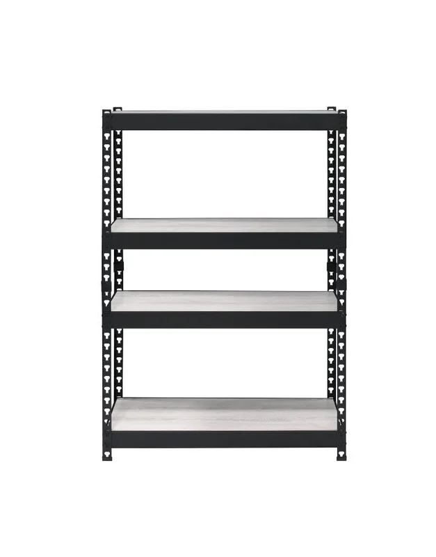 ACME Decmus Natural & Black Finish Bookshelf Model 92784