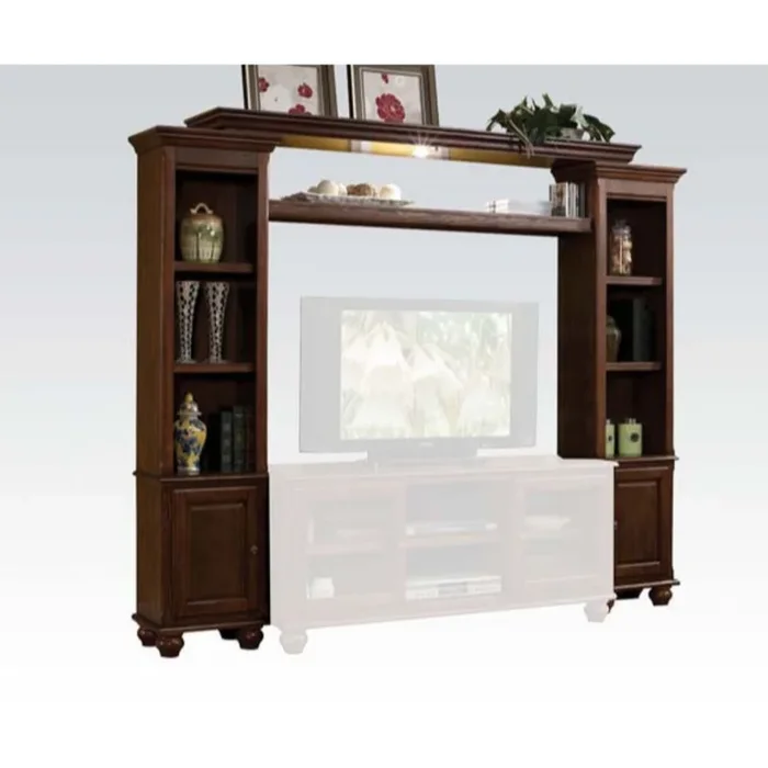 ACME Dita Walnut Entertainment Center Model 91105_KIT