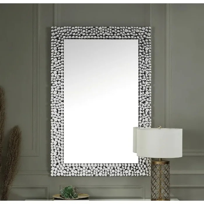 ACME Kachina Mirrored & Faux Gems Wall Decor Model 97586