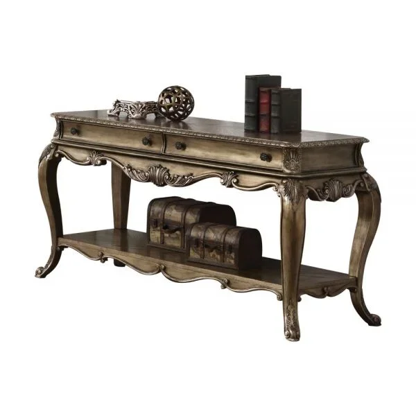 ACME Ragenardus Vintage Oak Accent Table Model 86033