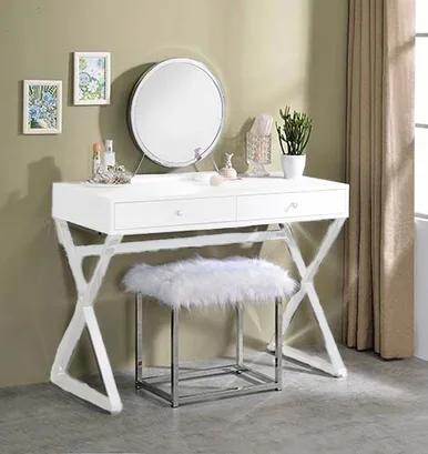 Adao Vanity Mirror & Stool / AC00935