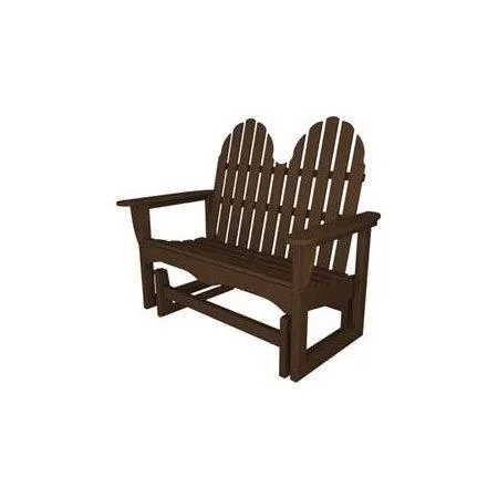 Adirondack 48″ Glider in Mahogany
