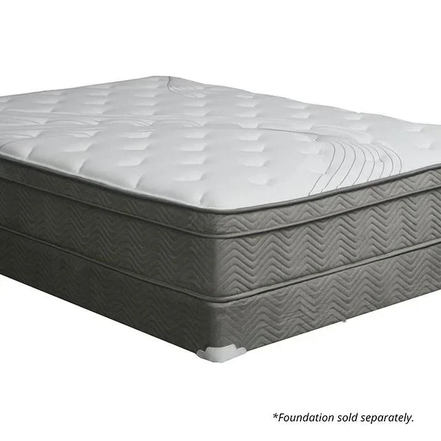 AFTON White/Gray 12″ Euro Box Pocket Coil, Cal.King, E king, Full, & Queen