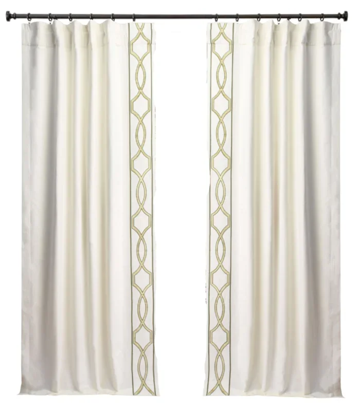 Alexis Linen Drapery Panels – Ivory (sold as a set of 2)