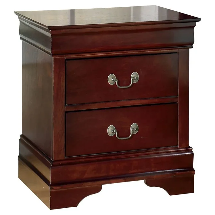 Alisdair – Dark Brown – Two Drawer Night Stand