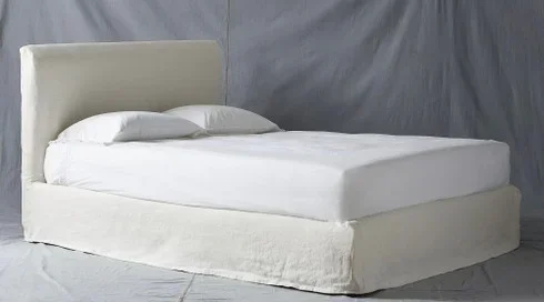 Amelia Slipcovered Bed
