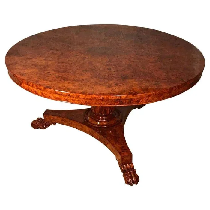 Antique Biedermeier Table, Neoclassical Period, Berlin 1820