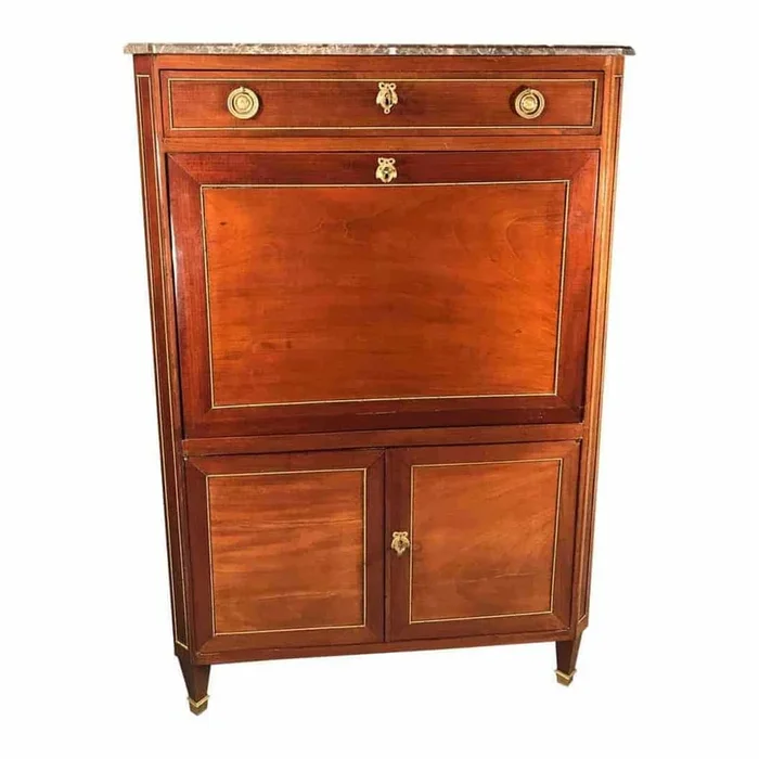 Antique Desk, Directoire Period, France 1810-20