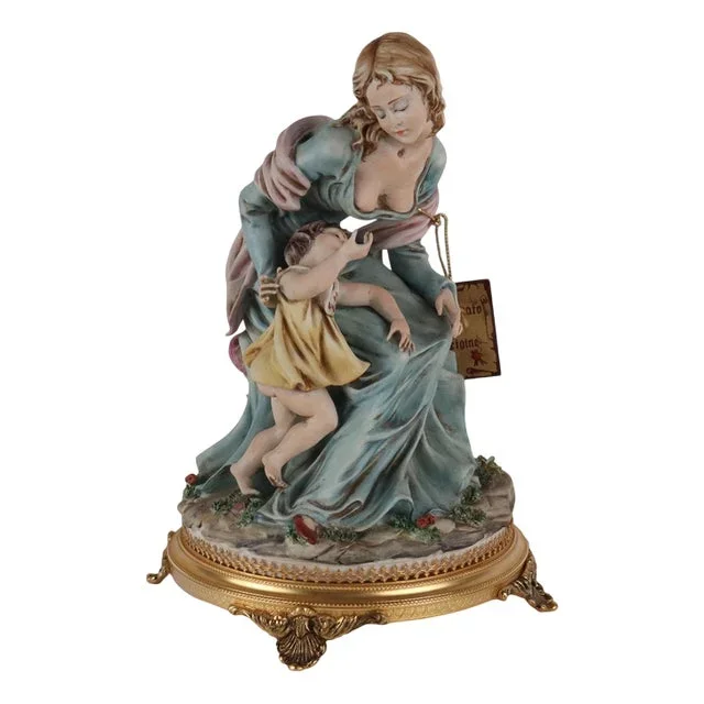 Antique Italian Sculpture Religious Subject, 1900