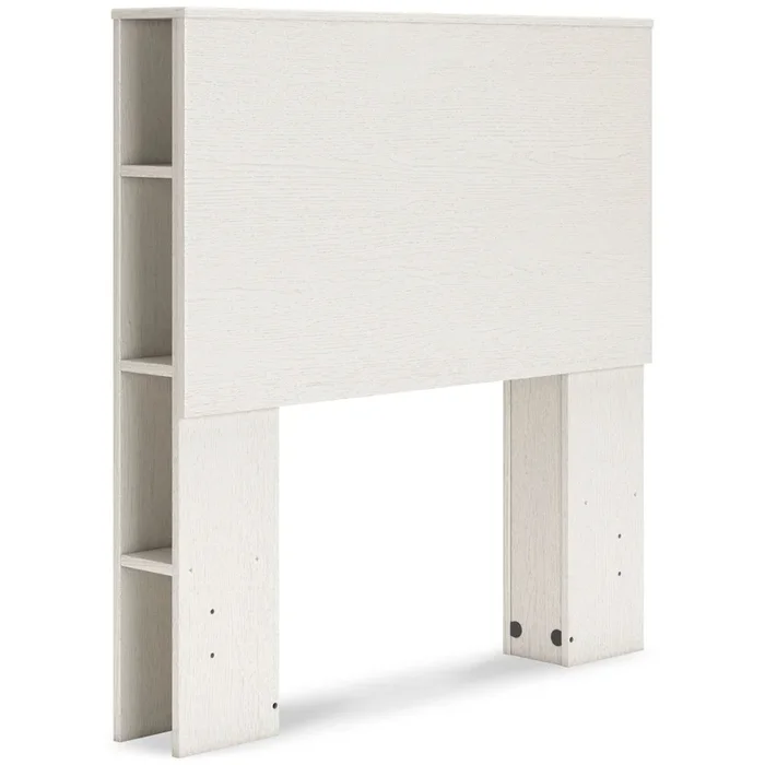 Aprilyn – White – Twin Bookcase Headboard