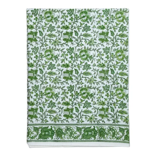 Aria Flat Sheet, Twin – Green