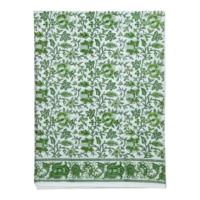 Aria Full Green Flat Sheet