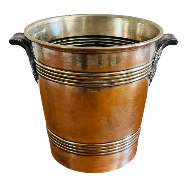 Art Deco Silver Plated Champagne Bucket by Argit, 1920s