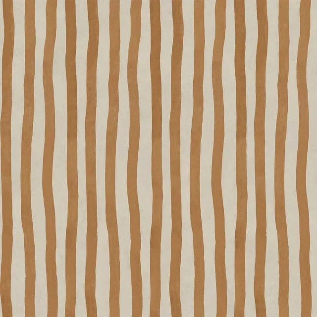 ARTIST’S STRIPE Wallpaper – Amber