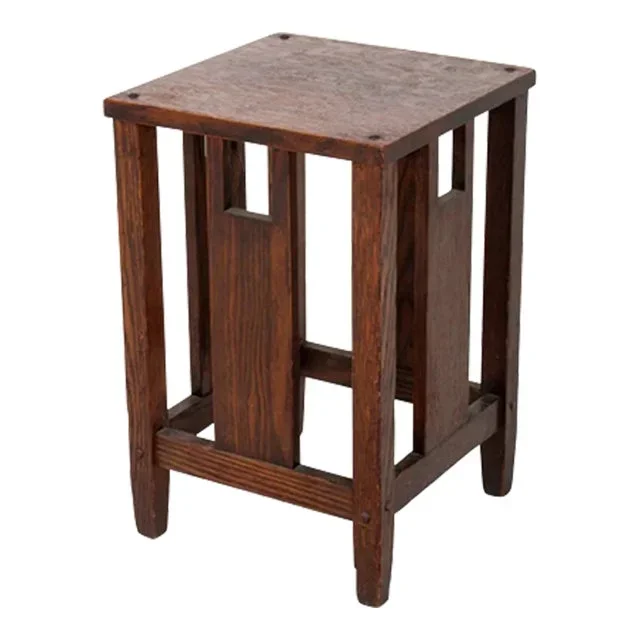 Arts and Crafts Oak Side Table