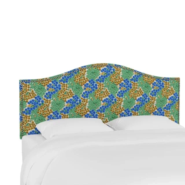 Ashland Headboard in Blue Citrine Loiret, King