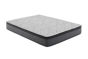 Aspen 12.5″ Twin Euro Top Mattress White