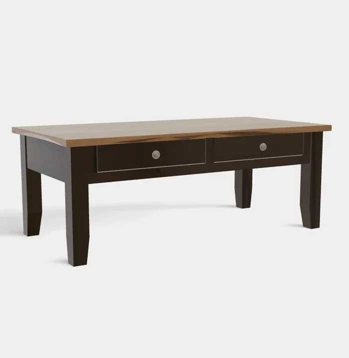 Atwood Rectangle Coffee Table – Wormy Maple OCA0984B-G BP19008-SS -2TT 400 402 by MAVIN at Old Brick Furniture & Mattress Co.