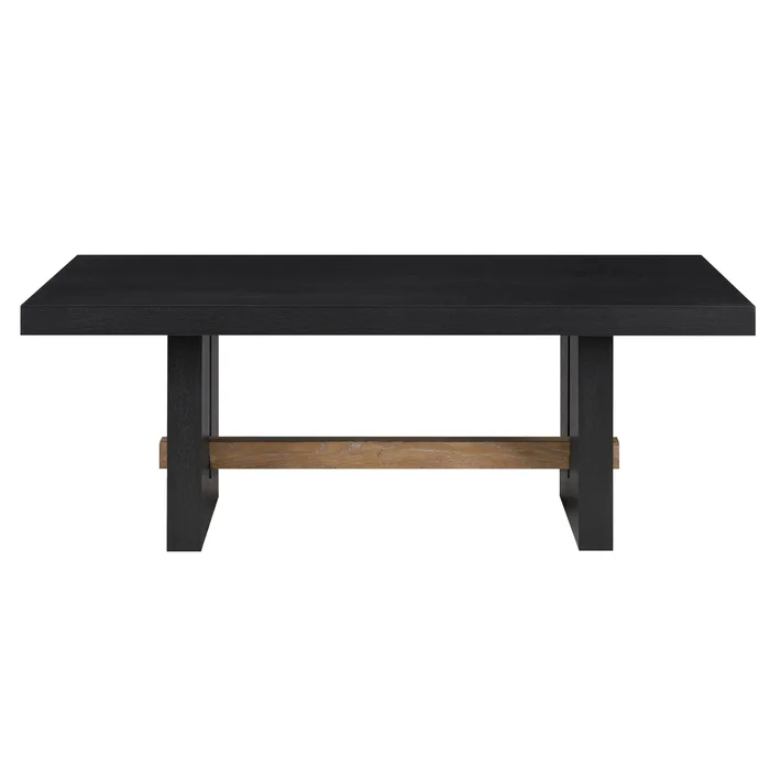 Aubrey 48″ Coffee Table, Black AUB100KC by Steve Silver at Old Brick Furniture & Mattress Co.