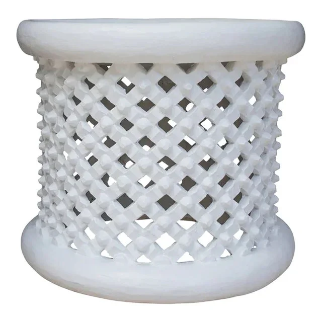 Bamileke Table White