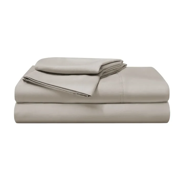 Basic Sheet Set-Medium Beige BGS195403 by Bedgear at Old Brick Furniture & Mattress Co.