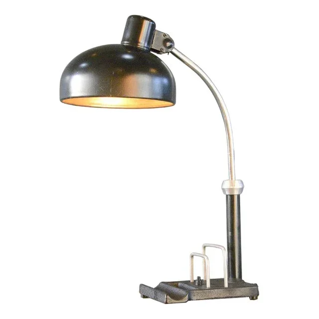 Bauhaus Desk Lamp by Christian Dell, 1920s