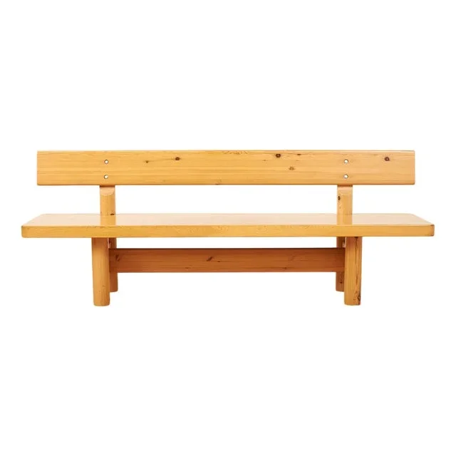 Bench in Softwood by Knud Friis & Elmar Moltke Nielsen, 1960/65