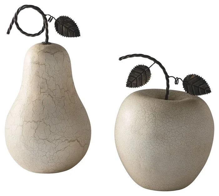 Bidelia – Sculpture Set (Set of 2) – Antique White